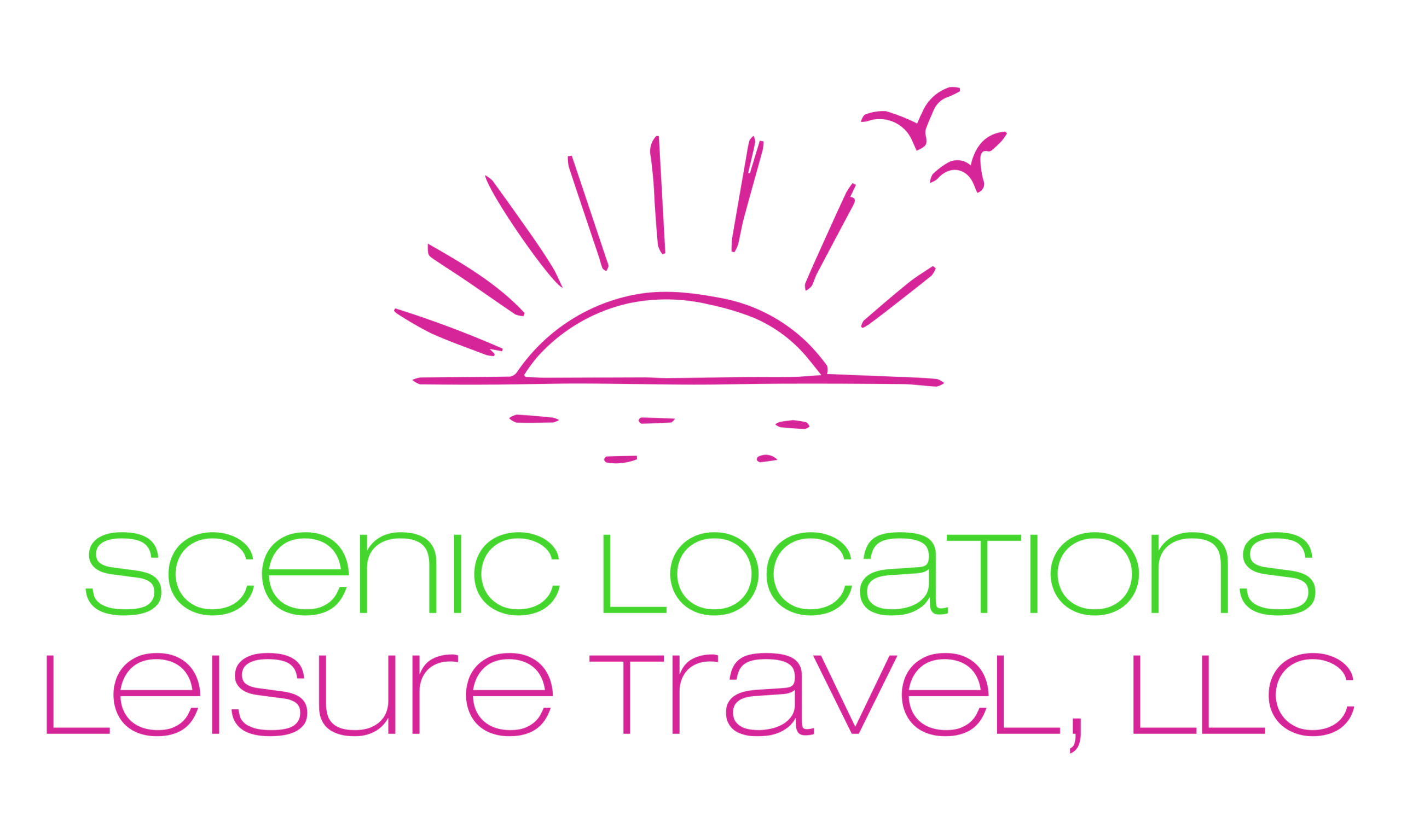 SLLT, Scenic Locations Leisure Travel, LLC Logo